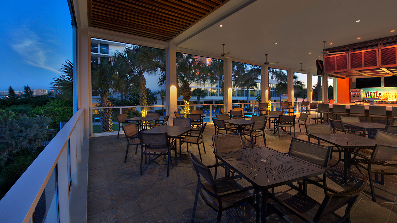 Stilts Beachside Bar & Grill - Seating Area
